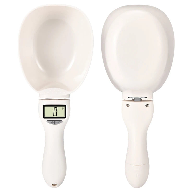 Pawfect Pet Food Measuring Scoop – Digital Scale Spoon for Cats & Dogs