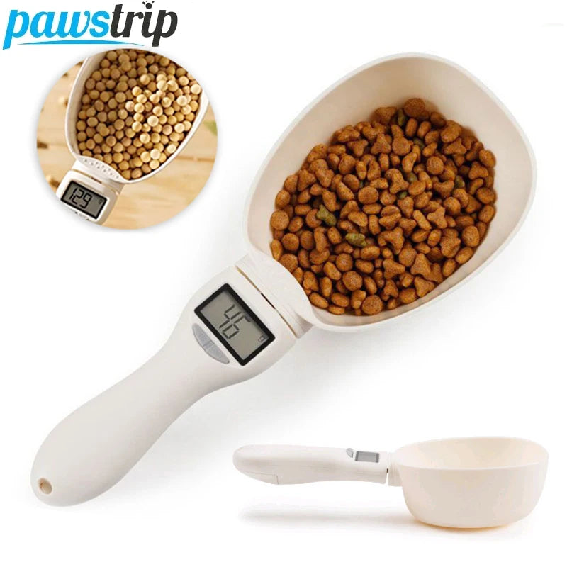 Pawfect Pet Food Measuring Scoop – Digital Scale Spoon for Cats & Dogs