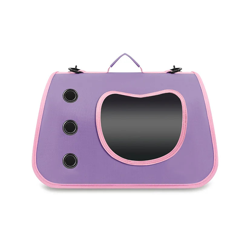 Pawfect Portable Pet Carrier – Foldable & Breathable Bag for Cats & Small Dogs